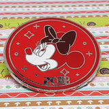 Minnie Mouse Splendido Walt Disney Pin rotondo 2018 perno rosso