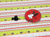 Minnie Mouse Espléndido walt Disney Pin Round 2018 Red Pin