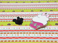 Marie Aristocats Cat Kitten Kitty Disney Pin 82954 Character Cupcake Mini-Pin