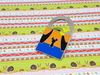 Vorhängeschloss Goofy Dog Emaille Pin | Süße versteckte Mickey -Pin -Sammlung