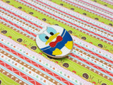 Tsum Tsum Donald Duck Enamel Pin | Disney Lapel Pin - Vintage Radar