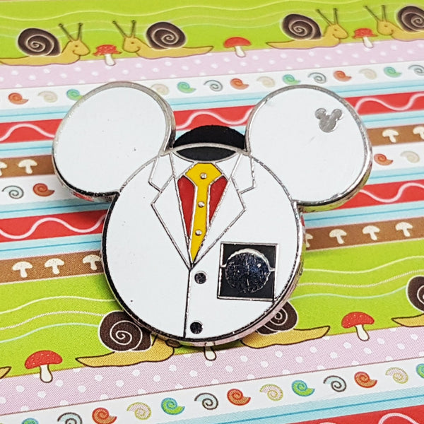 Doctor Enamel Pin | Mickey Mouse Lapel Pin - Vintage Radar