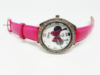 Pink Disney Watch Women | Minnie Mouse Character Ladies Watch - Vintage Radar