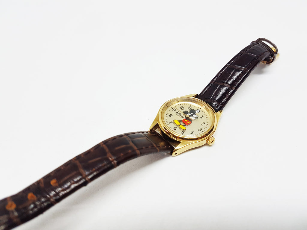 Mickey Mouse Rotating Hands Vintage Watch | Classic Disney watches ...