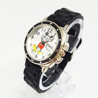 Vintage Herren Disney Uhr | Mickey Mouse Silberton Uhr