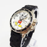 Hombre vintage Disney reloj | Mickey Mouse Tono plateado reloj