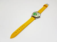 M&Ms Silver-tone Quartz Watch | M&Ms Themed Green Candy Watch - Vintage Radar