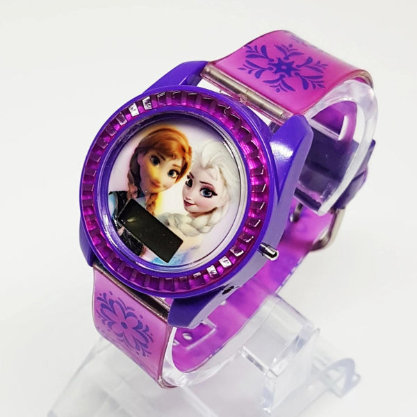 Elsa and Anna Purple Disney Watch | Frozen Movie Watches - Vintage Radar