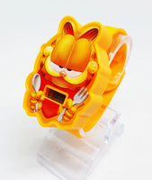 Garfield Digital Watch | Orange Cat LCD Watch for Him or Her - Vintage Radar