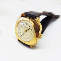 Vatic Gold-tone Vintage Watch for Women | Ladies Mechanical Watch - Vintage Radar