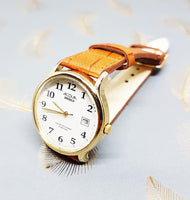 Quaca خمر بواسطة Timex ساعة نغمة الذهب | السيدات والسادة Timex راقب