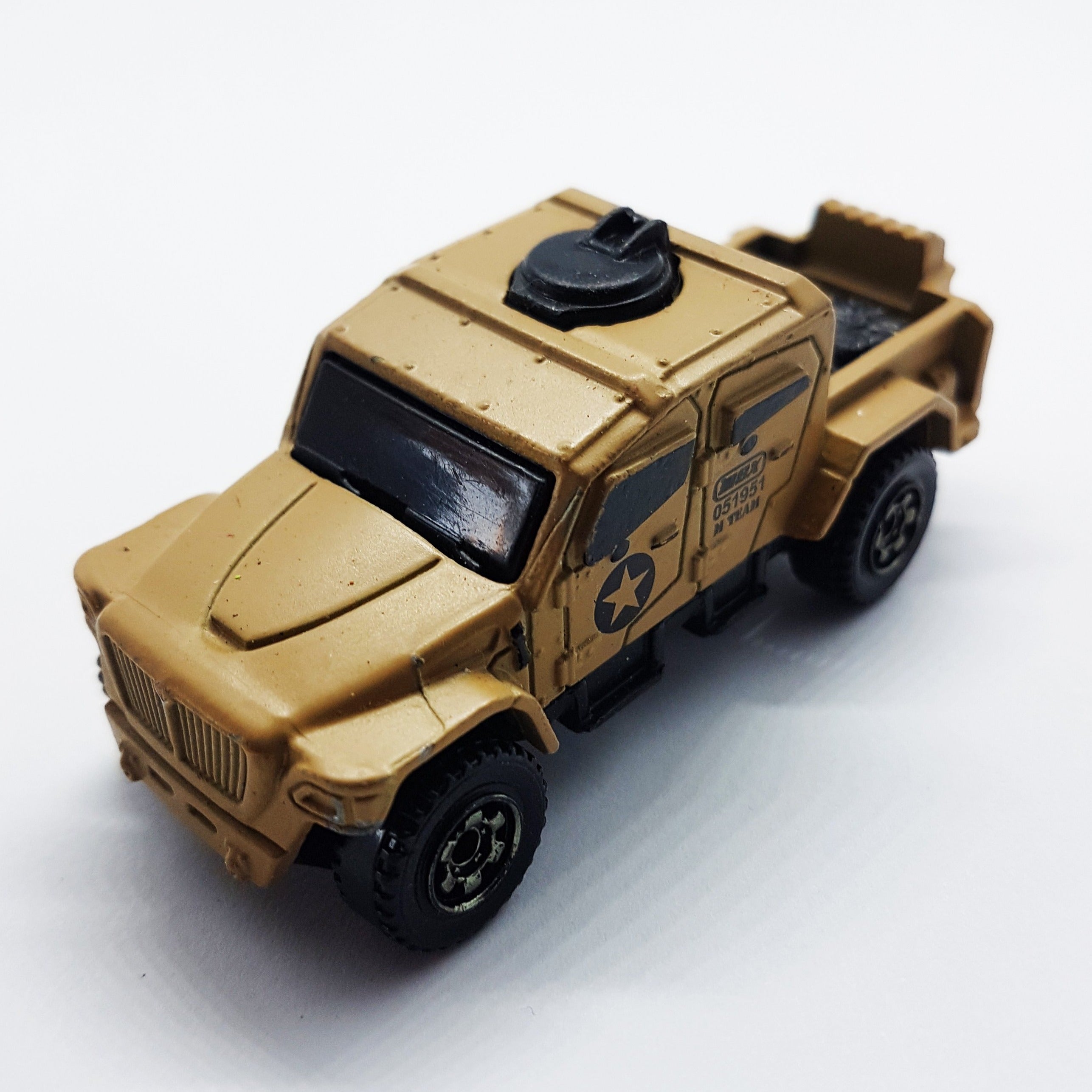 Matchbox MBX Toy Truck Mb888 | Beige Military Mattel Army