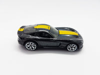 Hot Wheels Dodge Viper 2013 | Black and Yellow Vintage Miniature Toy Car - Vintage Radar