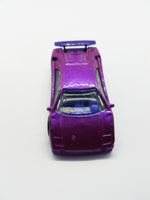 Purple Hot Wheels Vintage Sports Car | 1990 Mattel Die-Cast Miniature Gift Car - Vintage Radar