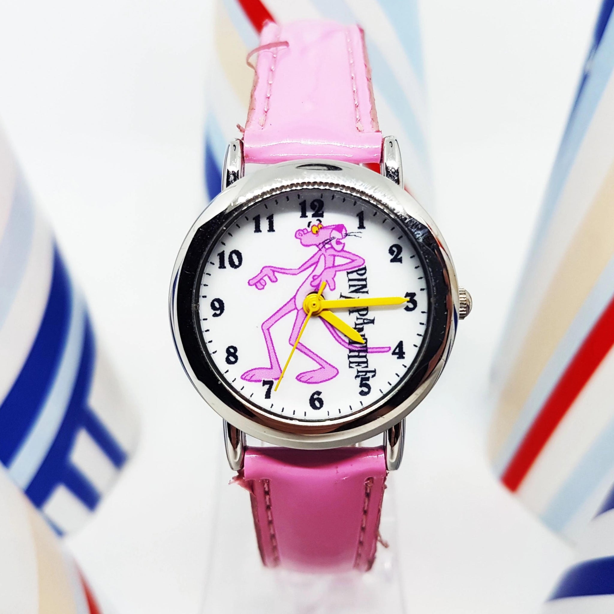 Pink Panther Inspired Watch For Her | Vintage Character 