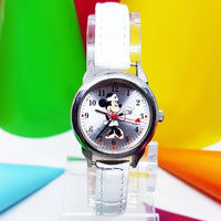 Rare Minnie Mouse Nurse Seiko Watch | Small White Limited Edition Disney Retro Watch - Vintage Radar