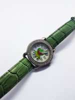 Green Kermit The Frog Disney Watch | Th Muppets Silver-Tone Vintage Watch - Vintage Radar