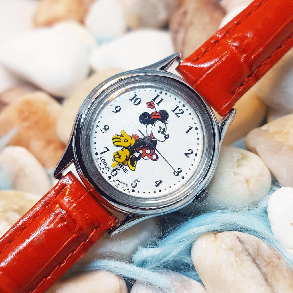 Minnie mouse cheap lorus watch