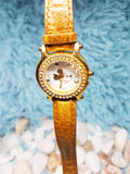 Luxury Vintage Mickey Mouse Watch | Gold-Tone Disney Quartz Watch - Vintage Radar