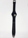 CODING GB172 1999 Vintage Swatch Watch | Black Swatch Watches - Vintage Radar