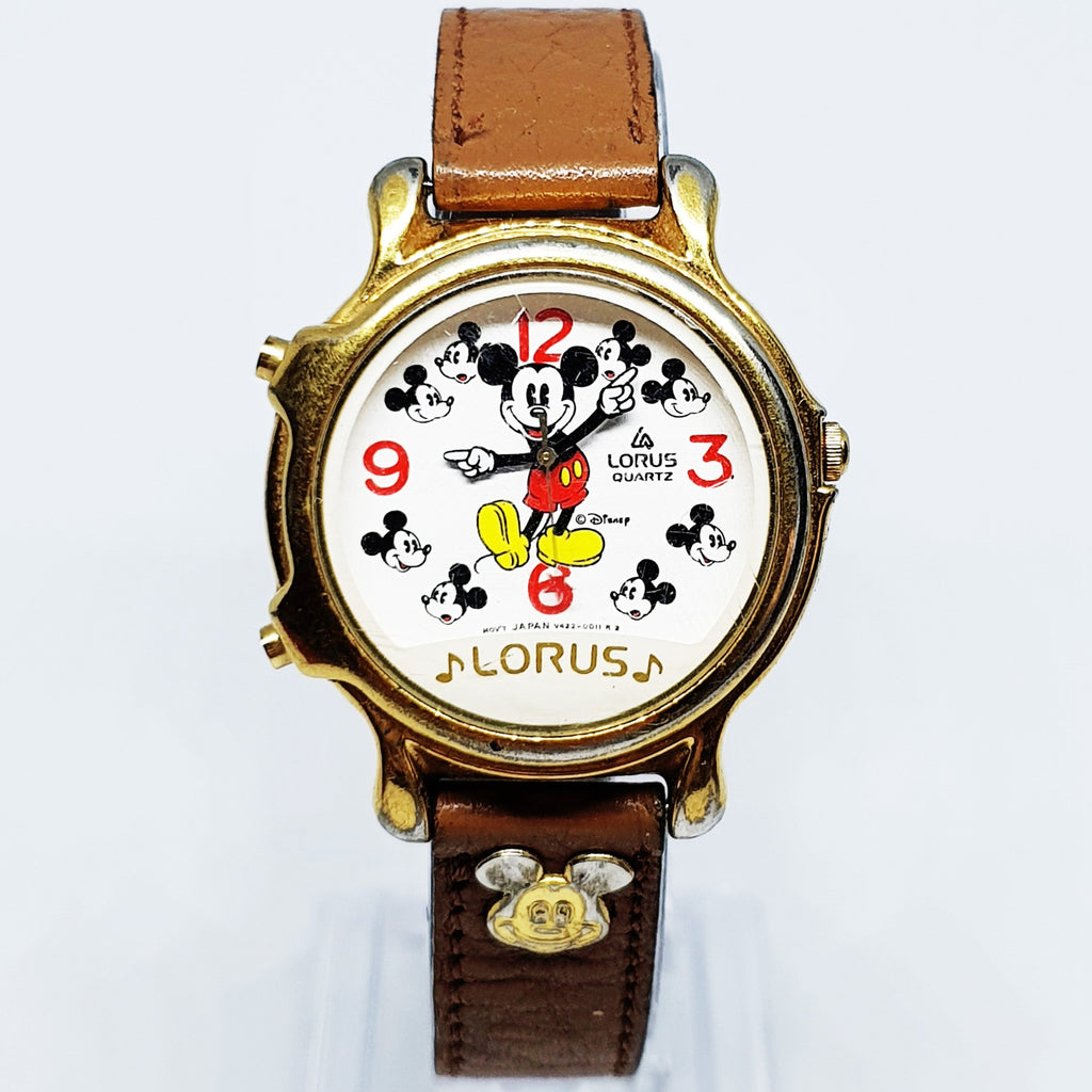 1990 Musical Mickey Mouse Lorus Watch Lorus by Seiko V422 0011