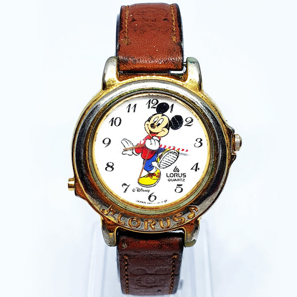 Disney Lorus Musical Mickey Mouse Watch V421-0060 | 80s Disney Watch - Vintage Radar