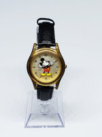 Mickey Mouse Jaz Gold-Tone Disney Watch | Vintage Disney Watches Collection - Vintage Radar