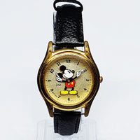 Mickey Mouse Jaz Gold-Tone Disney Watch | Vintage Disney Watches ...