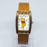 Square Dial Vintage Winnie The Pooh Watch | Classic Gift Watches - Vintage Radar
