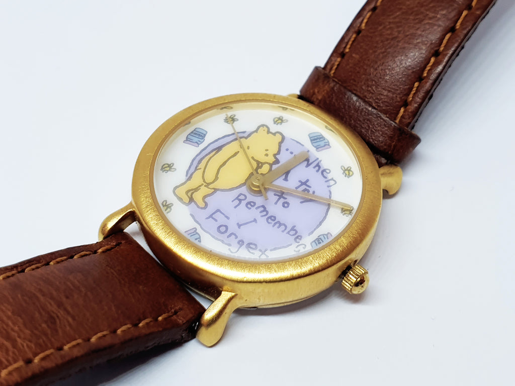Forgetful Winnie The Pooh Vintage Watch | Disney Ingersoll Gift Watch ...