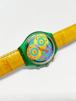 SOUND SCL102 Swatch Watch | 90s Vintage Chronograph Swatch ...