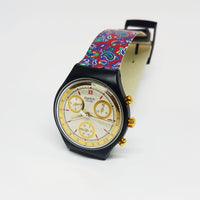 Award SCB108 Swatch Uhr Chrono | 90er Jahre Vintage Swatch Uhren