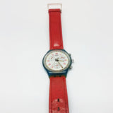 1991 JFK SCN103 Vintage Swatch Chronograph Guarda | Orologio svizzero degli anni '90