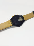 Zeitlose Zone SCN104 swatch Uhr | 1991 Vintage swatch Chronograph
