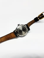 Small Silver-Tone Pax Mechanical Watch | Minimalist Vintage Watch - Vintage Radar