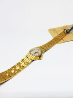 Gold-Tone 17 Rubis Ankra Mechanical Watch | Vintage Watch For Women - Vintage Radar