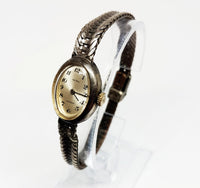 ASTRAL Silver-Tone Antichoc Mechanical Watch | Vintage Ladies Watch - Vintage Radar