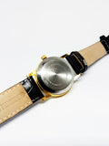 Black Dial Minimalist Vintage Mechanical Watch | Rare Automatic Watches - Vintage Radar