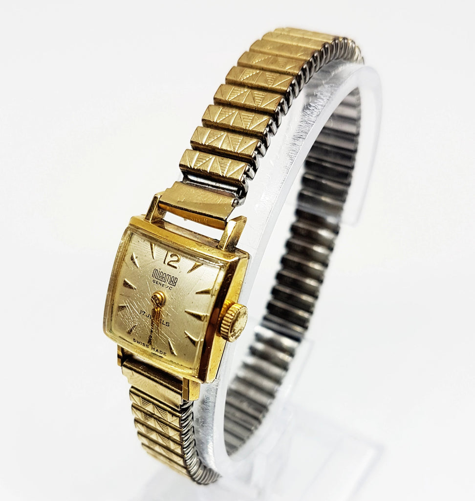 1970s Miramar Geneve 17 Jewels Mechanical Watch | Swiss Watch For Sale ...