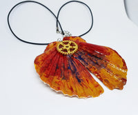 Butterfly Effect Handpainted Necklace | Handmade Jewelry - Vintage Radar