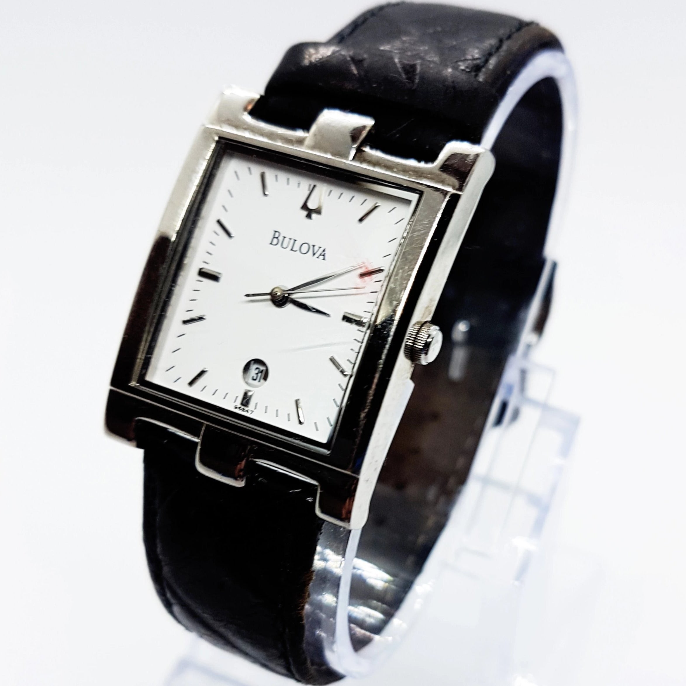 値下げ　50s USA製 BULOVA アンティーク腕時計スクエア角型アールデコ 値下げ 50s USA製 BULOVA アンティーク腕時計スクエア角型