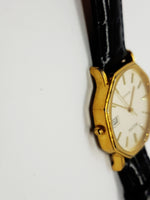 Gold-Tone Geometric Bulova Vintage Watch | Bulova Quartz Watch - Vintage Radar