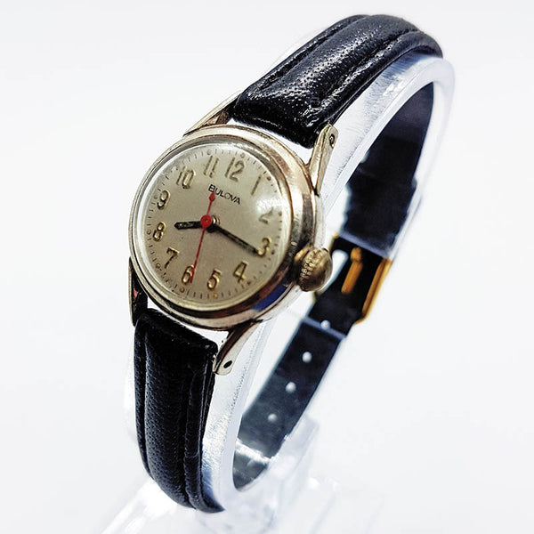 1976 خمر Bulova ساعة ميكانيكية | مقاوم للمياه Bulova ساعة اليد
