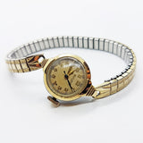 Gold-Tone Vintage Bulova Watch | Mechanical Watches for Women