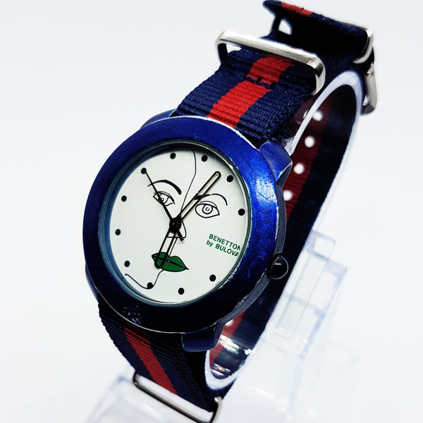 Benetton by Bulova Quartz Watch | Creative Gift Watches - Vintage Radar