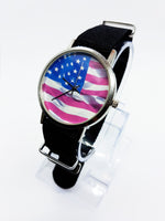 American Flag Vintage Quartz Watch | Best Vintage Watches For Sale - Vintage Radar