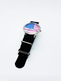 American Flag Vintage Quartz Watch | Best Vintage Watches For Sale - Vintage Radar