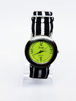 Swap Green Dial Vintage Quartz Watch | Silver-Tone Vintage Watch - Vintage Radar