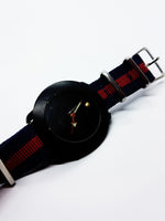 Black Dial Skyline Quartz Watch For Men | Men's Fashion Watches - Vintage Radar