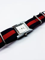Mebus Silver-Tone Quartz Watch | Best Nato Strap Watches - Vintage Radar
